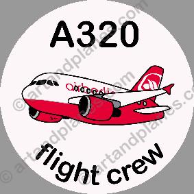 A320 Air Berlin Sticker