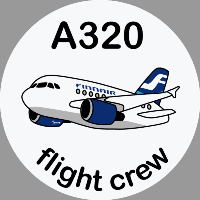 A320 Finnair Sticker