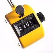 Contador Manual Amarillo