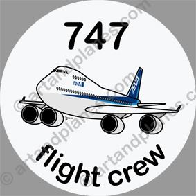B-747 ANA Sticker
