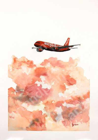 A319 easyJet Carrot Painting